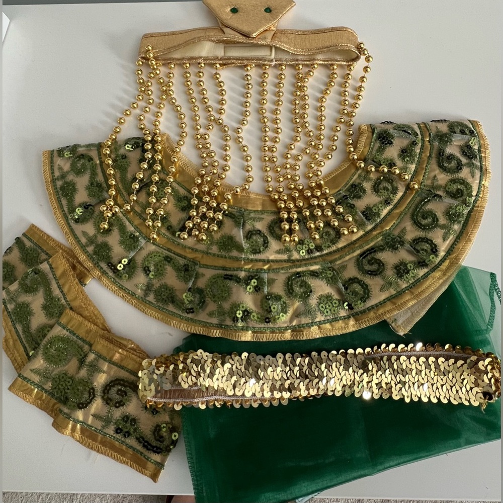 Cleopatra Costume Accessories Pieces Girls